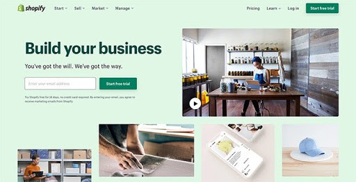 How does the shopity platform work