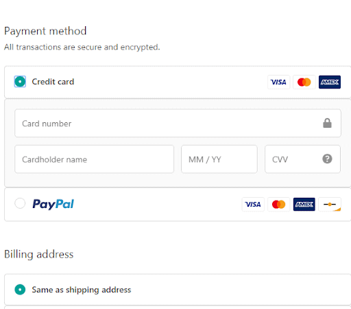 shopify payment gateway