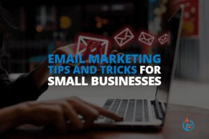 Small business doing email marketing in 2022