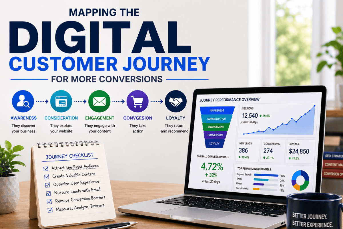 Mapping the Digital Customer Journey for More Conversions