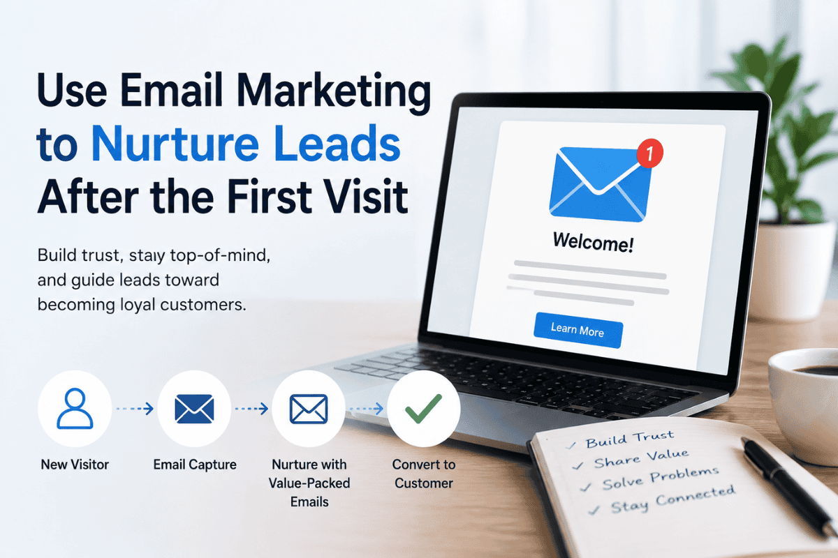 Use Email Marketing to Nurture Leads After the First Visit