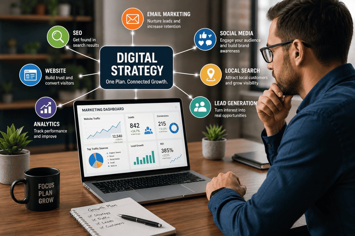 Why Most Small Businesses Struggle With Digital Strategy