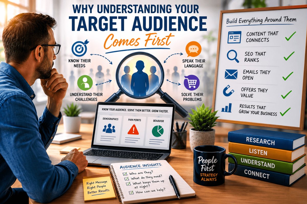 Why Understanding Your Target Audience Comes First