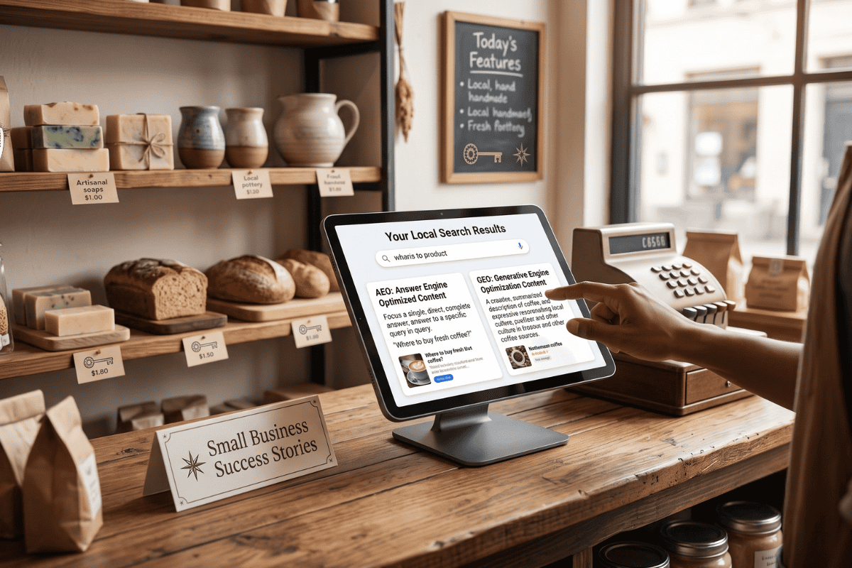 AEO vs. GEO in practice what actually matters for a small business